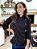 Camisa Feminina Chefe de Cozinha - Dolman Stilus - Gabardine Italiana Cor- Preta Botões Pressão cromados - Uniblu - Personalizado - Imagem 8