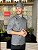 Camisa Chefe Cozinha - Dolmãn Masculina London Premium Tecido Alfaiataria - Uniblu - Imagem 7