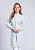 Jaleco feminino Imperatriz Slim - Cinza Gelo - Uniblu - Imagem 10