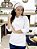 Camisa Feminina Chefe Cozinha - Camisa Dolman Elegance - Uniblu - Personalizado - Imagem 1