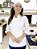 Camisa Feminina Chefe Cozinha - Camisa Dolman Elegance - Uniblu - Personalizado - Imagem 8
