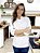 Camisa Feminina Chefe Cozinha - Camisa Dolman Elegance - Uniblu - Personalizado - Imagem 4