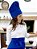 Touca Chefe - Cor Azul Royal - uniblu - Imagem 4