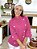 Camisa Feminina Chefe Cozinha - Dolman Stilus Pink Coroas - Uniblu - Troca de coleção - Personalizado - Imagem 3