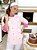 Camisa Feminina Chefe Cozinha - Dolman Stilus Rosa Bebê com Detalhes em Pink - Uniblu - Imagem 3