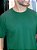 Camiseta Malha 100% algodão Cor Verde Bandeira - Uniblu - Imagem 3