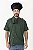 Camisa Masculina Chefe Cozinha - Dolman Farda Manga Curta - Verde Musgo - Uniblu - Personalizado - Imagem 4