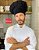 Touca Chefe - Preta ( unisex ) uniblu - Imagem 5