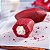 Kit 12 Bolinhos Zero Açúcar - Red Velvet com Cream Cheese - Imagem 2