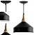 Luminária Pendente Zara Preto e Branco - Design Moderno | Ilustre Lar​ - Imagem 5