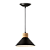 Luminária Pendente Zen Preto e Branco - Imagem 1