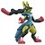 Yellow Mega Lucario - Pokemon - MonColle - Takara Tomy - Imagem 6