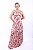 VESTIDO FIO LUREX FLORES PEONIAS - Imagem 1