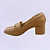 MOCASSIM COM SALTO FIVELA CAMEL - Imagem 2