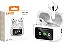 Fone Bluetooth Sem Fio Kaidi Kd-7019 Tela Touch Cor Tws - Imagem 2