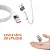 Adaptador Usb Tipo C Kaidi Kd-339 Conexão Rápida E Eficiente Cinza - Imagem 3