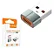 Adaptador Usb Tipo C Kaidi Kd-339 Conexão Rápida E Eficiente Cinza - Imagem 1