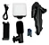 Kit Gravaçao 4 em 1 com Microfone, LED, Suporte Celular - Imagem 3