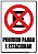 Placa Proibido Parar e Estacionar - Imagem 1