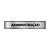 Placa Identificação - Administração - Aluminio - Imagem 1