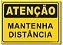 Atenção - Mantenha Distância - Imagem 1