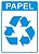 Placa Material Reciclável - Papel - Imagem 1