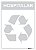 Placa Material Reciclável - Hospitalar - Imagem 1