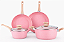 CONJUNTO 4 PANELAS ROSA - Imagem 1
