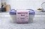 KIT 3 POTES RETANGULAR PLÁSTICO 785ML SANREMO - Imagem 3