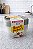 KIT 5 POTES QUADRADOS PLÁSTICO 530ML SANREMO - Imagem 3