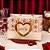 SACOLA 26X16,5X13CM LOVE PCT/5UN JANGO - Imagem 2