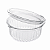 EMBALAGEM G742M POTE REDONDO MILLENIUM 250ML GALVANOTEK - Imagem 2