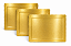 CAKE BOARD RETANGULAR DOURADO ULTRAFEST - Imagem 1