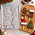 FORMA SIMPLES ACETATO 6023 PIRULITO NATAL CRYSTAL - Imagem 1
