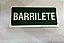 PLACA INDICATIVA DE BARRILETE - Imagem 1