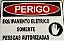 PLACA INDICATIVA DE PERIGO EQUIPAMENTO ELÉTRICO(25x35) - Imagem 1