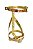 SUPORTE VEICULAR PARA EXTINTOR PQS 4 KG E PQS 6 KG - Imagem 2
