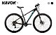 Bicicleta Audax Alumínio Havok TX Aro 29 Freios Hidráulicos 16v Preta - Imagem 1