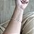 Pulseira Bracelete Infinito - Prata 925 - Imagem 1