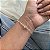 Pulseira Mini Corações com Pingente de Coração - Prata 925 - Imagem 1