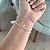 Pulseira Pipoca Diamantada - Prata 925 - Imagem 1