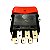 Botão Luz Emergência Pisca Alerta 12V Caminhão e Ônibus Agrale Volare MB 1418 1618 709 6885457124 6007011322004 - Imagem 4