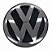 Emblema Logo VW Grade Sorriso Caminhão VW Worker de 1997 à 2000 7100 8100 8140 c/ 18cm - Imagem 2