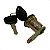 Cilindro Porta Com Chave para Fechadura Ld Passageiro Caminhão Ford Sapão F1000 F12000 F14000 F4000 - Imagem 2