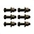 6 Parafuso Fixação Roda Dianteiro 18x70mm Caminhão Vw Até 1994 - 680 / 690 / 790s / 7110s - Imagem 1