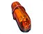 Lanterna Dianteira Delimitadora Ambar 1 Led Bivolt 12v / 24v Laranja - Luz de Posição - Imagem 2