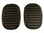 2 Sapata Capa Pedal Borracha Freio Embreagem Pra Palio Strada Mobi Fiorino G2 Mobi Cronos - Imagem 1