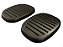 2 Sapata Capa Pedal Borracha Freio Embreagem Pra Palio Strada Mobi Fiorino G2 Mobi Cronos - Imagem 2