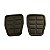 02 Sapata Capa Borracha Pedal Freio Embreagem Para Vw Gol Voyage Santana Passat - Imagem 1