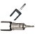 Cilindro de ignição p/ telecomando da Coluna da direção - C/chave - GM Corsa Hatch Meriva Montana 93329749 93329750 - Imagem 1